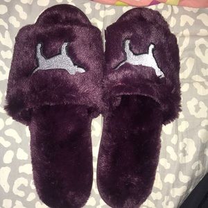 VS PINK slide slippers